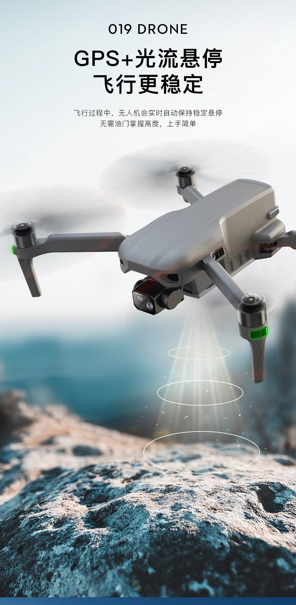 5.5英寸觸屏時代的天空之眼 解析三軸防抖云臺與GPS智能定位如何重塑航拍體驗